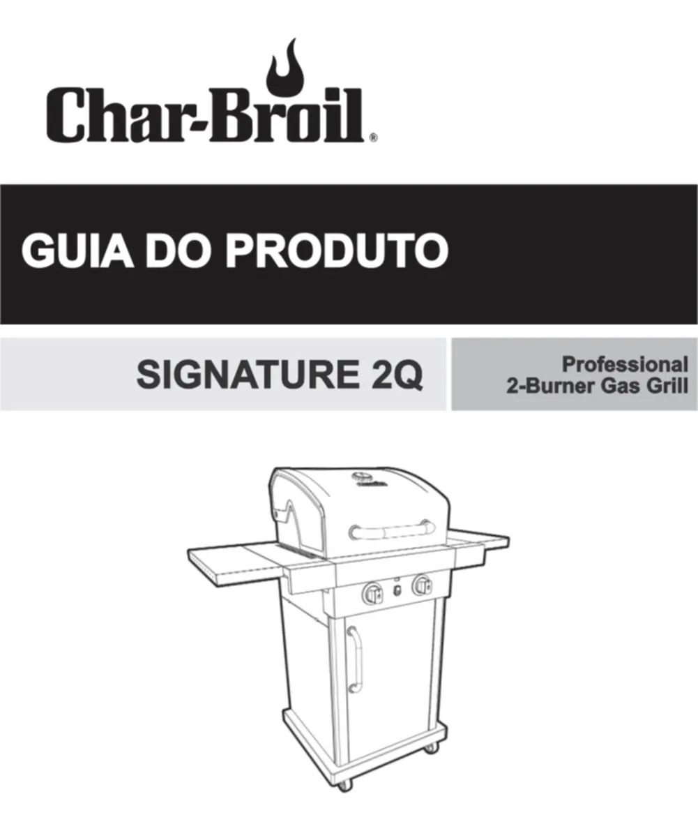 Manual Char-Broil SIGNATURE